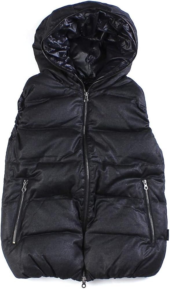 Amazon | [デュベティカ] ウール混ダブルジップフード付ダウンベスト